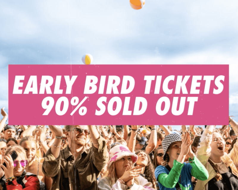 LAST FEW EARLY BIRD TICKETS AVAILABLE